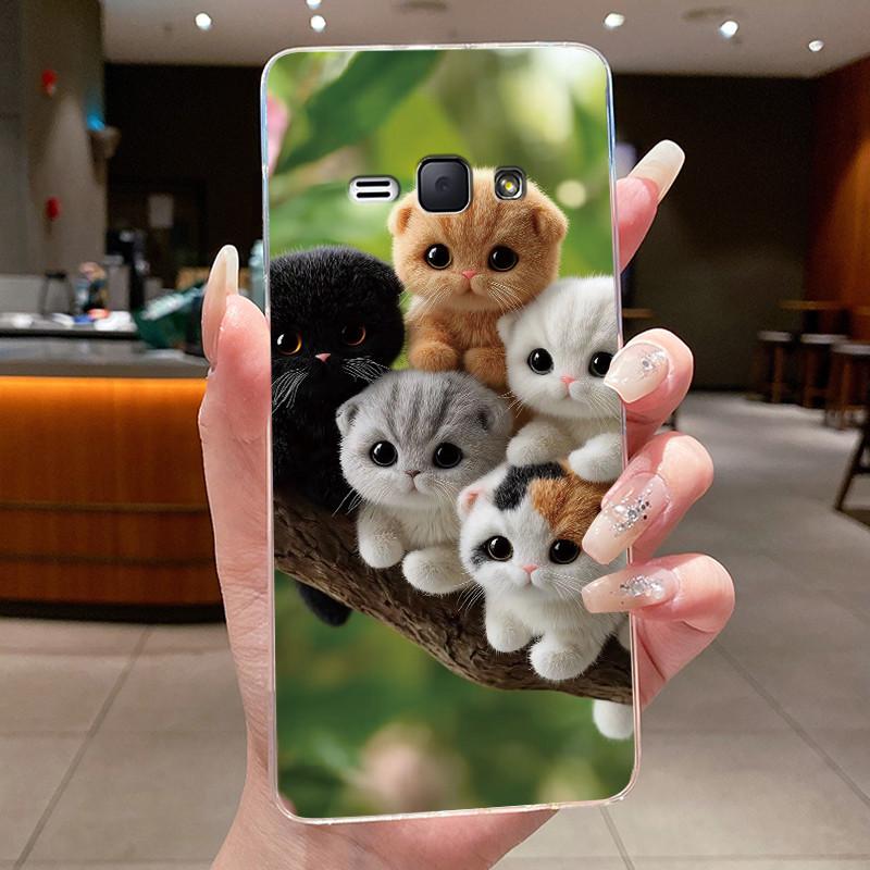 Casing For Samsung J1 2016 Phone Case Transparent Cover For Samsung Galaxy J1 2016 Case Luxury Dragon Cute Cool Boys Girls Shell