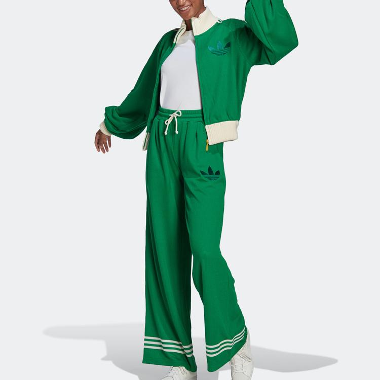 adidas Originals ADICOLOR 70S KNIT WIDE LEG TRACK PANTS IB2045