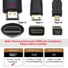 xiwai 8K HDMI HDTV Hyper Slim Cord with Up Male to for and Home Theaters 2.1 Ultra-Thin Cable, 0.5m, 4K, Flexible, 90-Degree Angle, Type-A Male,
