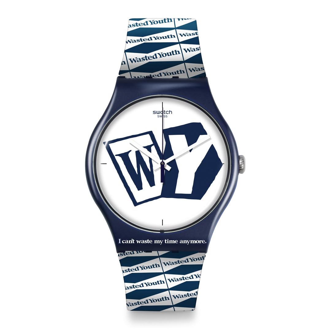 

Swatch WASTED YOUTH BY VERDY SO29Z141 Синие наручные часы
