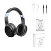 Active Noise Cancelling Headphone Wireless Over Ear Bluetooth-compatible Headphone Deeper Bass for Travel Office