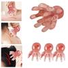 Octopus Head Massage Comb 8/14 Teeth Resin Acupressure Massager Korean Hair Care Anti-Hair Loss Stress Relief Portable Tool