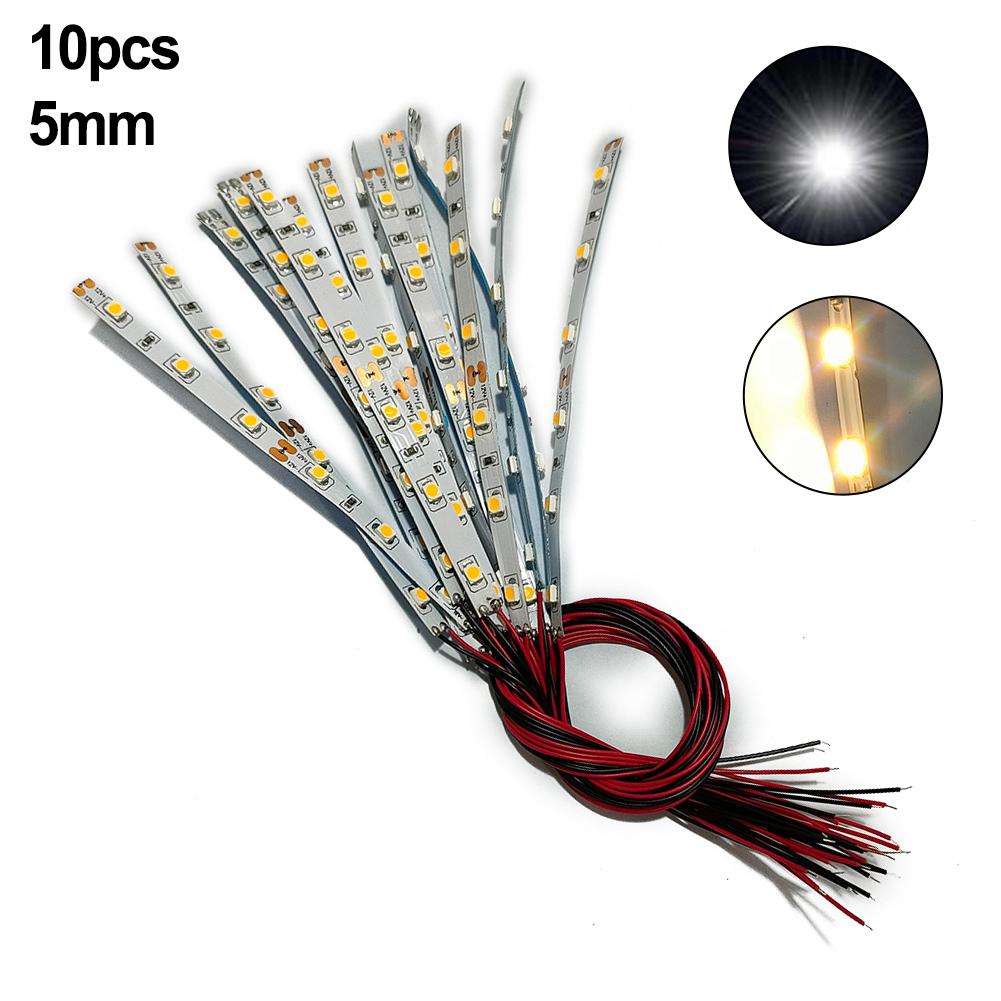 Accessories Dollhouse Indoor LED Light Strip Decoration 20 Cm Long 6 Led Building DIY Flexible LED Layout Pre Wired
