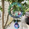 Stainless Steel Wind Spinner Bird Wind Spinner Craft Ornaments for Indoor Outdoor Garden Yard Decorations Birthday Gift