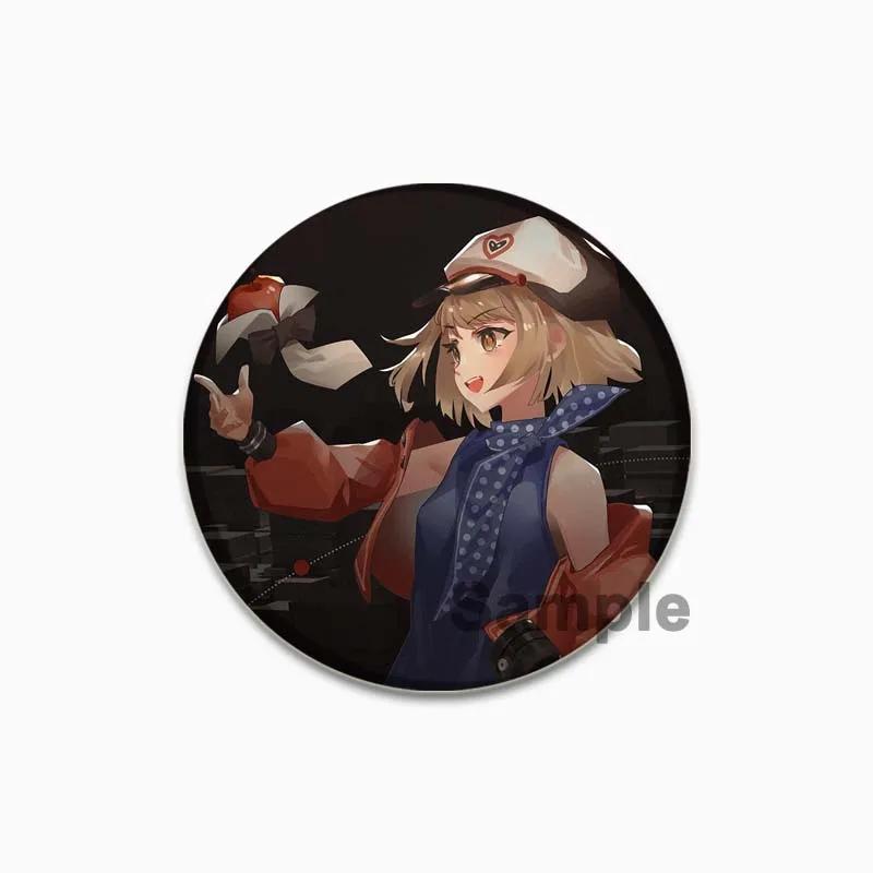 32/44/58mm Electronic Role Playing Games Badge Spathodea Ezra Desert Flannel Brooches Handmade Lapel Pins for Clothes Hat Backpack Jewelry