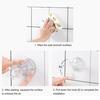 1 Set Wall Hook Traceless Wall Mounted Acrylic Washing Cloth Door Hanger for Bedroom