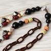 New Phone Accessory Cellphone Chain Anti Lost Universal Amber Beaded Lanyard Shoulder Neck Crossbody SmartPhone Strap Case Chain