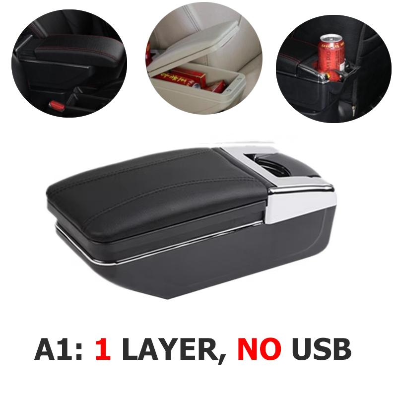 

Car Armrest box For Skoda RAPID Car Central Armrest Storage Box A1