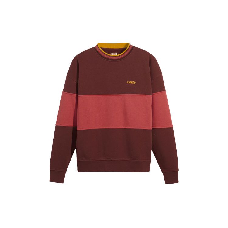 

Толстовка Levis Color Block с вышивкой и круглым вырезом, мужская толстовка Rose A0753-0001 S