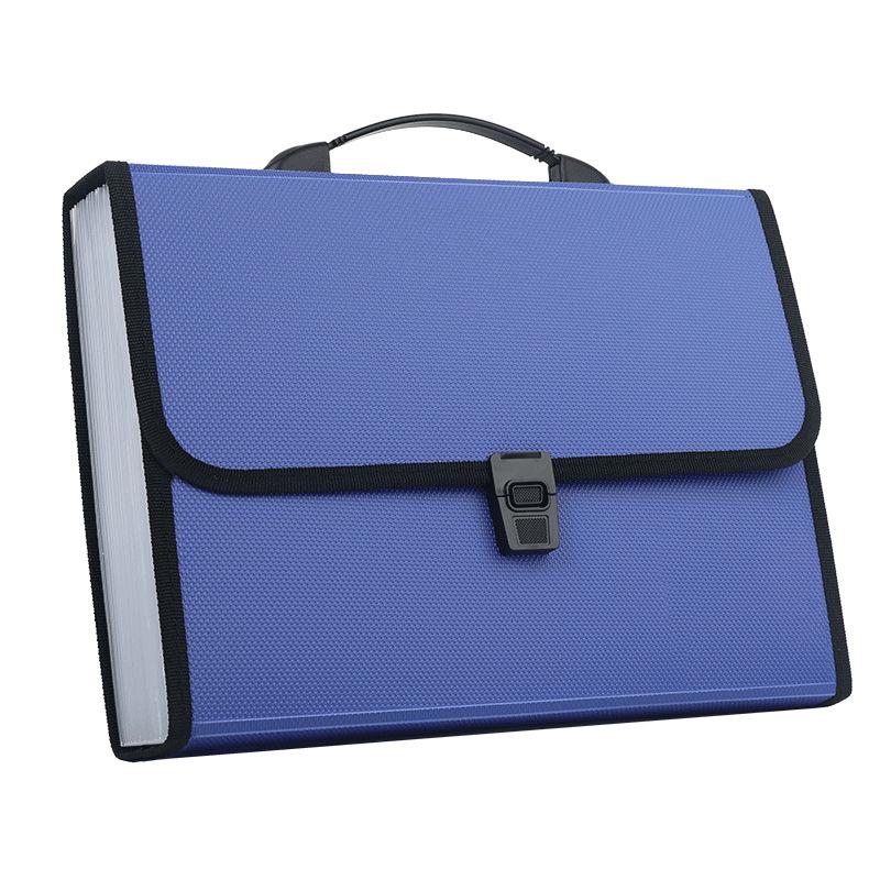 Large Capacity A4 Accordion Folder - Multi-Layer Storage for Office and School