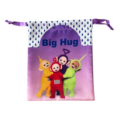Small Planet Teletubbies Ribbon Drawstring Bag E-O