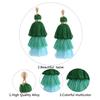 Bohemian Multilayer Tassel Earrings 3 Layered Colorful Fringe Dangle Drop Earrings Women Jewelry