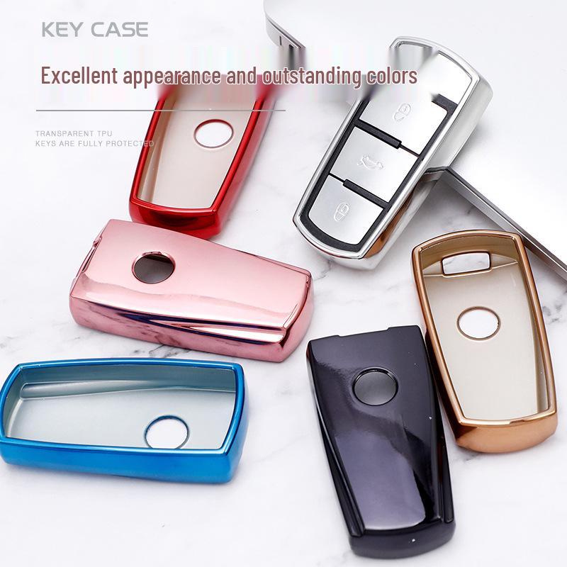 Volkswagen Key Fob TPU Cover for Magotan, CC, Lavida, Sagitar, Lamando, Bora Models