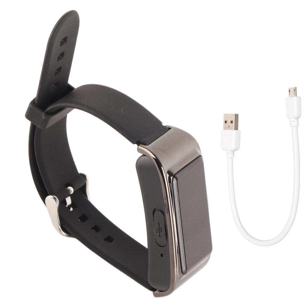 Recorder Uhr HD Rauschunterdrückung Sprachaktiviert Schweißfest Kamera Recorder Armband für Meeting