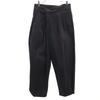 TRISECT2 JOURNAL STANDARD Fat Tapered Pants M Black Men's Used