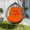 Outdoor Hängekorb Stuhl Sitzkissen Ganzjahres Hängestuhl Kissen Balkon Garten Kissen Hängemattenstuhl Kissen