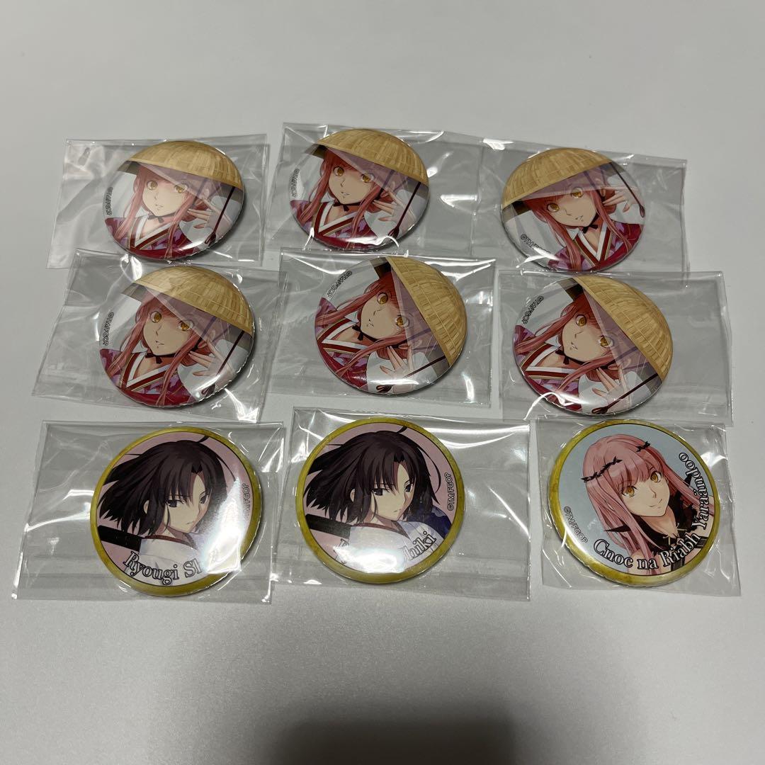 

[USED] Fate/Grand Order FGO Ryougi Shiki Nokunarea Spirit Origin Summon Can Badge