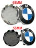 4Pcs 56mm / 68mm Car Styling Wheel Center Cover Hub Cap Badge For BMW M F34 F32 E52 E53 E60 E90 E91 E92 E93 F01 F30 F20 X6