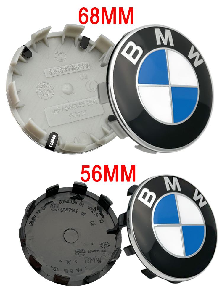 4Pcs 56mm / 68mm Car Styling Wheel Center Cover Hub Cap Badge For BMW M F34 F32 E52 E53 E60 E90 E91 E92 E93 F01 F30 F20 X6