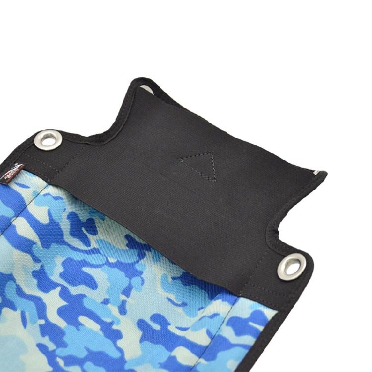 Heavy Duty Nylons Diving Harness Back Plate Pad for Scubas Diving with Elastics Pocket for Convenient Storage Small Item