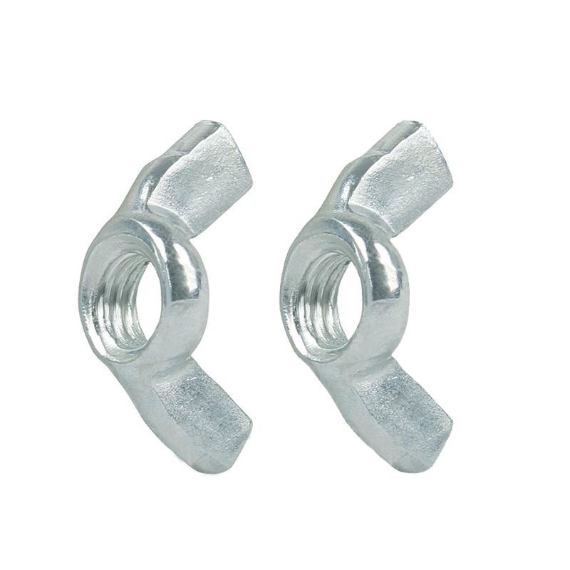 Galvanized Carbon Steel Wing Nut Yuanbao Sheep Horn M3-M12