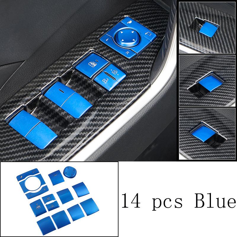 Klimaanlage Elektronische Handbremse Multimedia-Taste Pailletten Abdeckung Trim Aufkleber Für RAV4 RAV 4 Innenraum