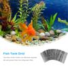 10Pcs Fish Tank Grid Divider Panel Easy Install Removable Breeding Separation for Aggressive and Weak Fish Survival Rate