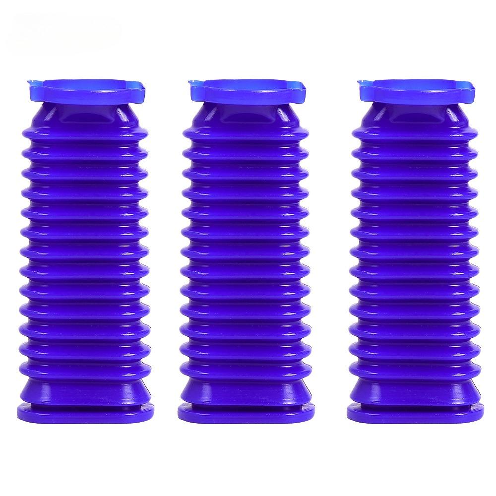 Suction Hose Parts for Dyson V7 V8 V11 V11 Vacuum Cleaner Blue Hose Flexible Soft Roller Soft Rubber Hose Tube Replacement
