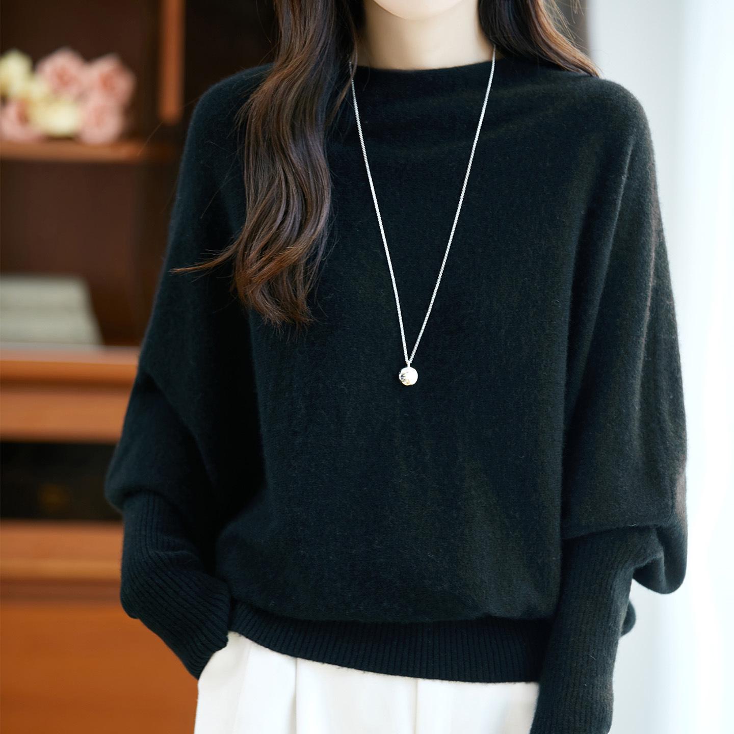 

Chic One-Shoulder Pullover Women s Sweater – Stylish & Versatile Streetwear Large