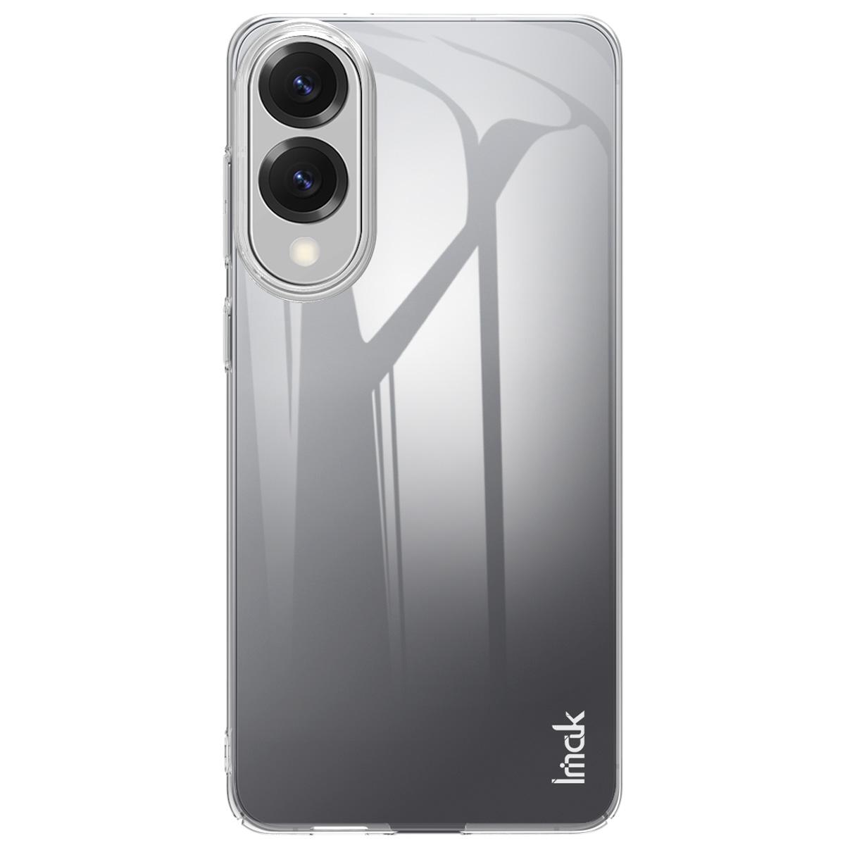 

IMAK Crystal Case II Pro for Samsung Galaxy S25 Edge Case Clear PC Protective Phone Cover As Shown A