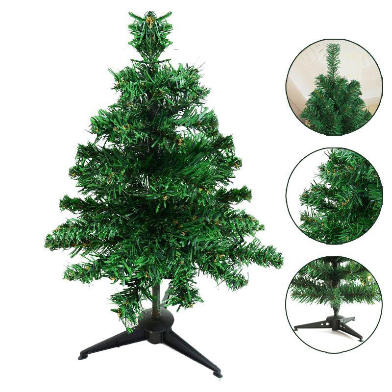 High Quality Pvc Green Mini Christmas Tree For Delightful Xmas Celebrations