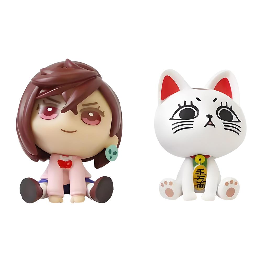 Anime Highway Granny Ayase Momo Okarun Figure cute Q-version Ayase Momo Action figure Model Statue Car Home Decora Doll Toy Gift