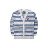 New Era Punk Rock Series Boston Red Sox FW23 Striped Color Block Knit Sweater Unisex sweater blue 13789274