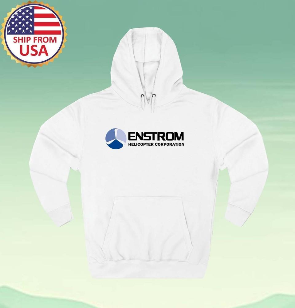 Enstrom Helicopter Men#039;s White Size S to 3XL Unisex T-Shirt S