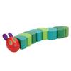 Jeankak Cylindrical Design Strong and Playable Wooden The Very Hungry for Kids Toy, Caterpillar,