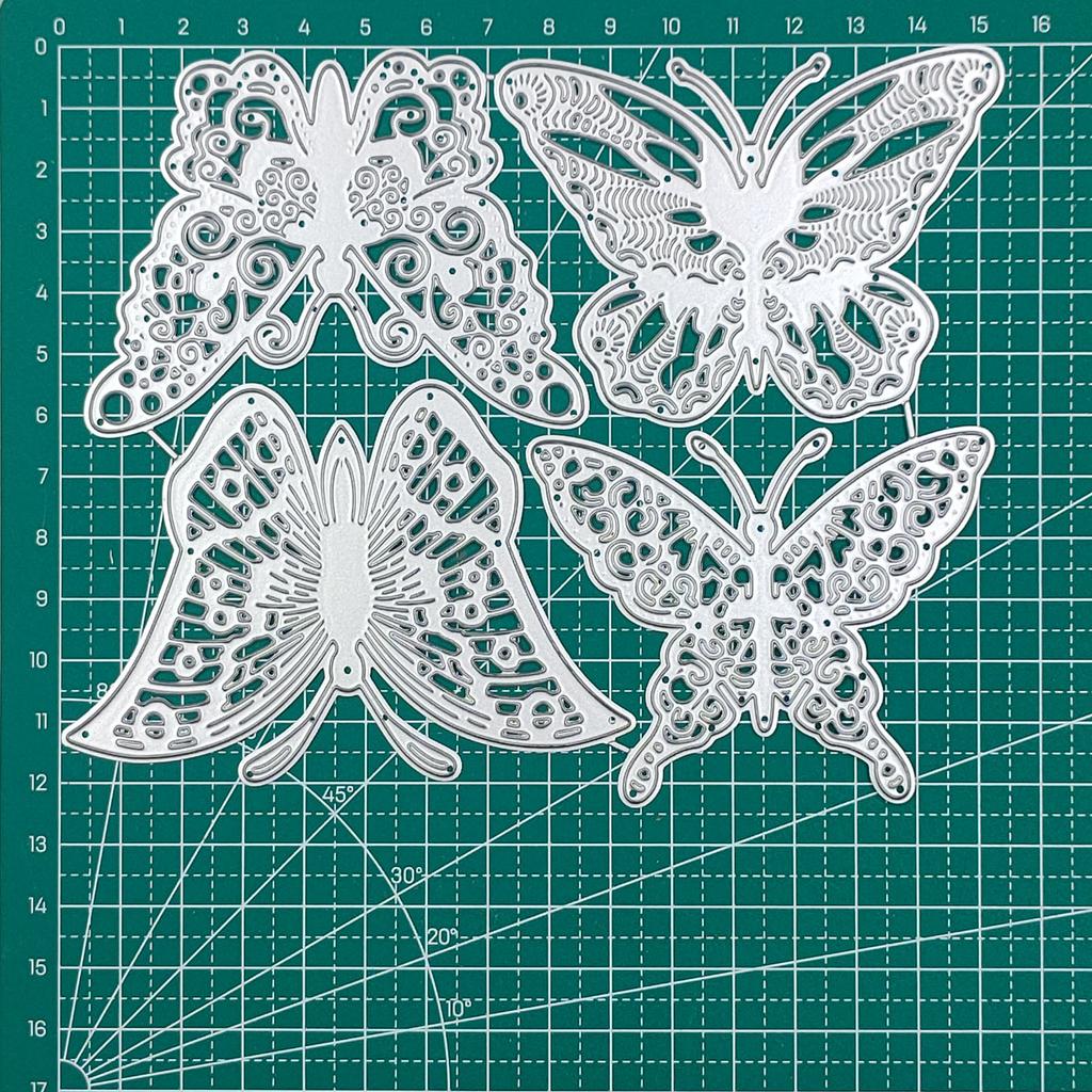 Butterflies Metal Cutting Dies Stencils for DIY Scrapbooking Decorative Embossing Paper Cards Template Decor Die Cuts