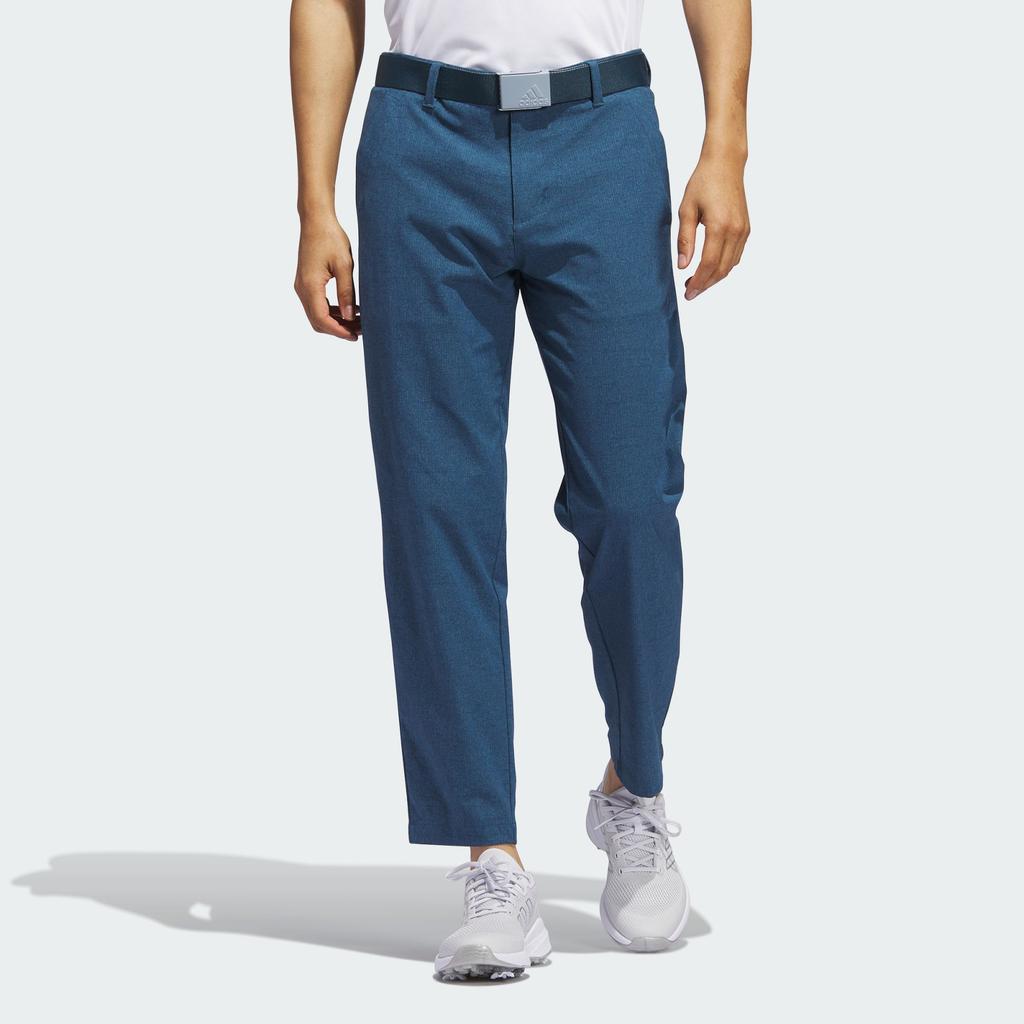 Adidas Knitted Sweatpants Men's Arctic Ocean Blue Moderate Straight Fit Pants IB2595