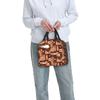 Custom H-Harryes Lunch Bag Women Warm Cooler Insulated Lunch Box for Adult Office