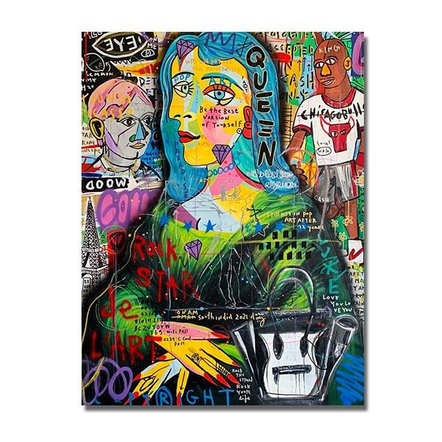 

Рисунок Пикассо, холст, живопись, абстрактные знаменитые картины, граффити, настенные художественные постеры и принты для гостиной, домашний декор 21x30cm No Framed