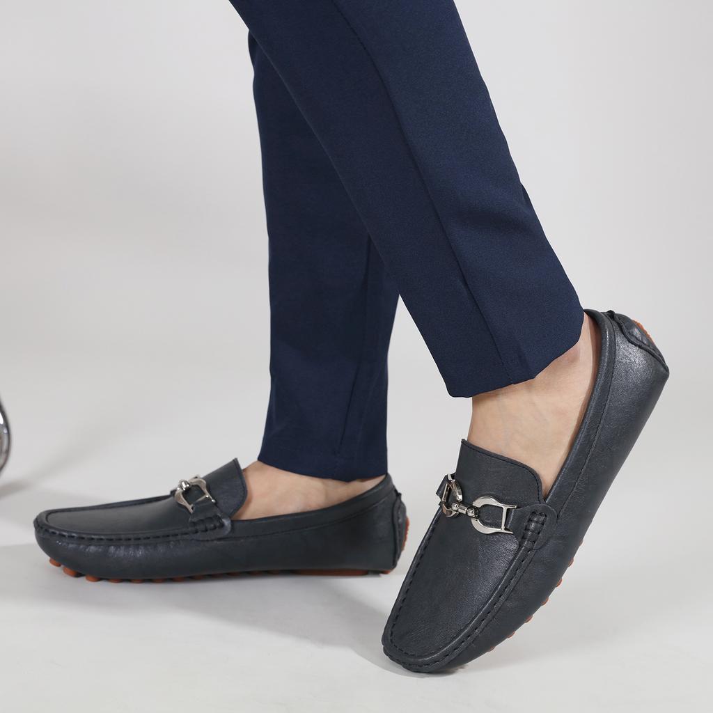 Fashion Spring Male Flats Genuine Leather Loafers Men's Slip-On Dress Shoes Fashion Casual Walking Shoes Business Men's Designer Shoes