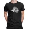 Streetwear T-Shirt Summer Bonefish Skull Deep Sea Fish Skeleton Fashion T-Shirts Cotton Tee Shirt Loose Short Sleeve Clothes Top