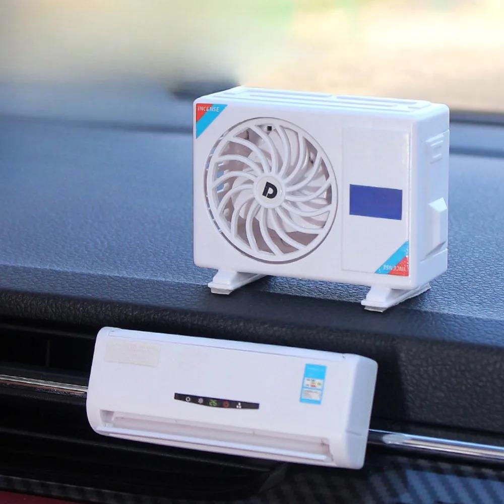 New Car Mini Air Conditioning Model Fragrance Car Air Outlet Fragrance Car Interior Decoration Perfume Durable Ornaments