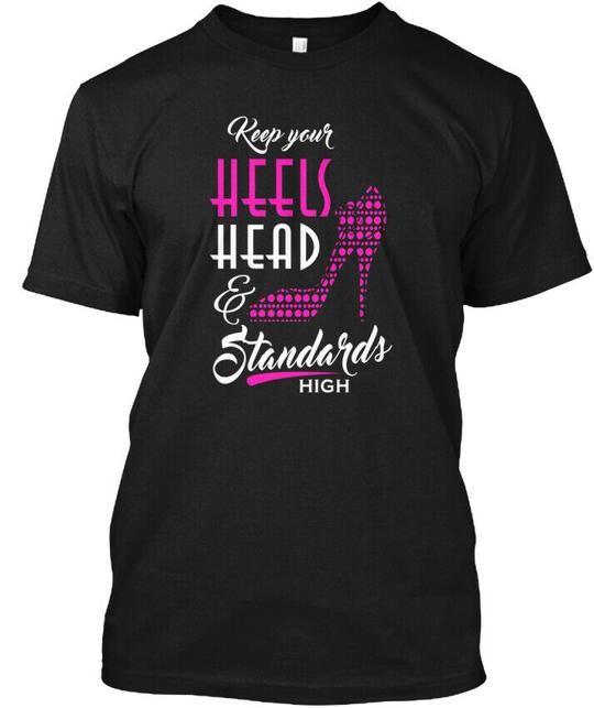 

Keep Your Standards High T-Shirt Made in the USA Size S to 5XL 4XL