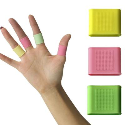 8PCS Silicone Golf Finger Sleeves Non-Slip Sports Finger Band Wear-Resistant Hand Protector Support Basketball Tennis Bowling