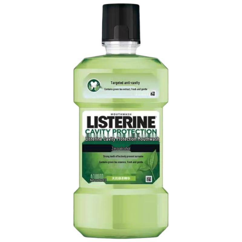 

Listerine Cavity Protection Mouthwash, Tea Flavor