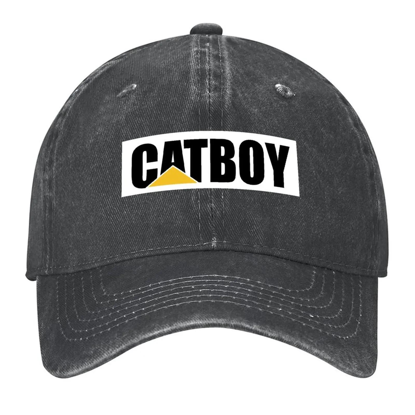 Catboy Baseball Cap Mens Big Size Hat Anime Golf Sun Cap Hats For Men Womens