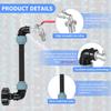 1/2inch Garden Irrigation Brass Faucet Water Tap Single Outlet Valve Replacement Antifreeze Outdoor Balcony Accessories