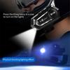 Motorcycle Helmet Intercom Bluetooth Headset BT 5.3 Hands Free Call Wireless Noise Reduction Waterproof 2 Rider 300M Interphone