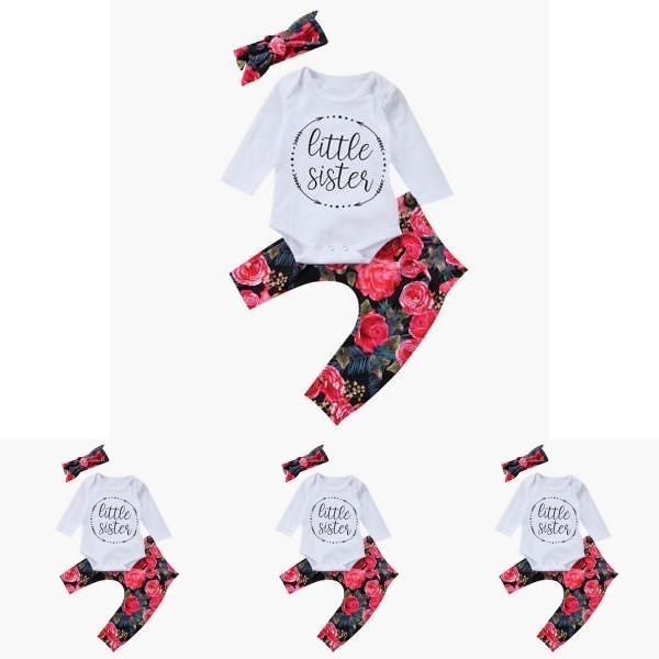 Premium Quality Newborn Jumpsuit For Baby Girls With Timeless Floral Design Pants Set