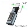 240W Digital Display 540° Rotatable Type-C Elbow Adapter Bendable Fast Charging Connector Compatible with IPhone Xiaomi Stylus